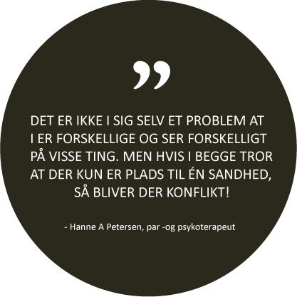 Citat fra psykoterapeut Hanne A Petersen - København SV