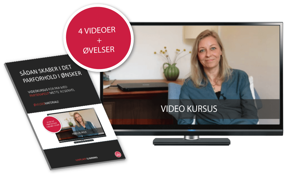 Online Kursus med Mette Rosenvel - Sådan skaber I det parforhold I ønsker