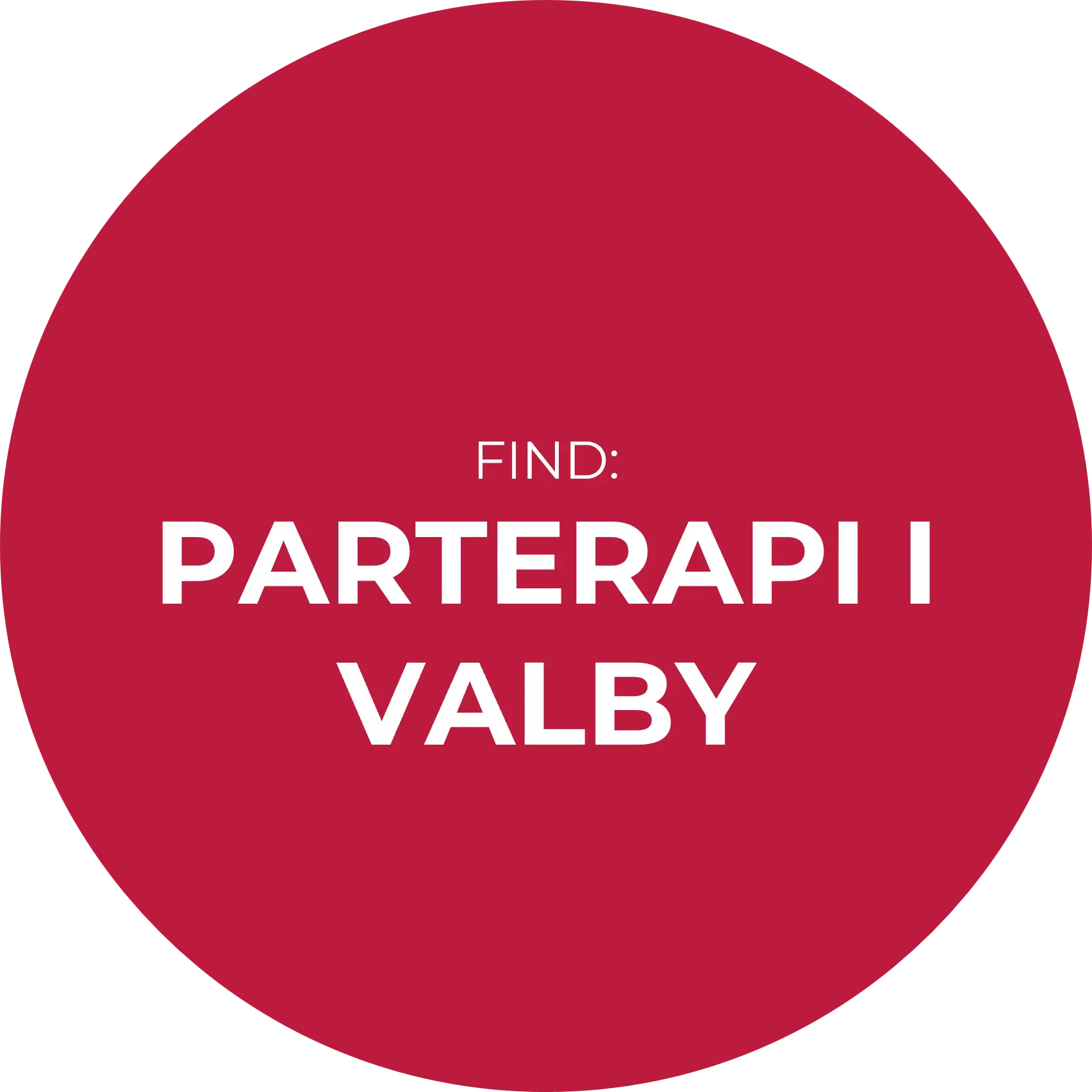 Parterapi centralt i Valby - København